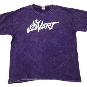 Lil Uzi Vert t-shirt XL Purple Rap Music Luv is Rage 2 Sauce it Up Philadelphia